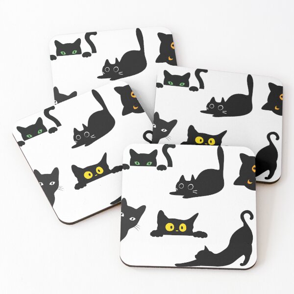 Item preview, Black cats in different versions. designed and sold by esao.