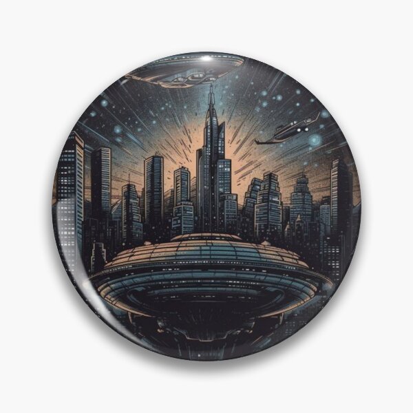 Item preview, Retro Alien Invasion designed and sold by pedrogag.