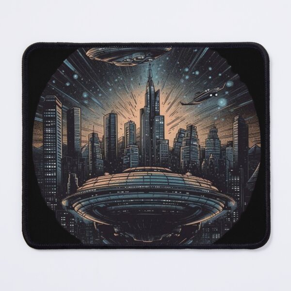 Item preview, Retro Alien Invasion designed and sold by pedrogag.