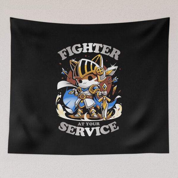 Item preview, Fighter's Call - Cat Gamer designed and sold by Snouleaf.