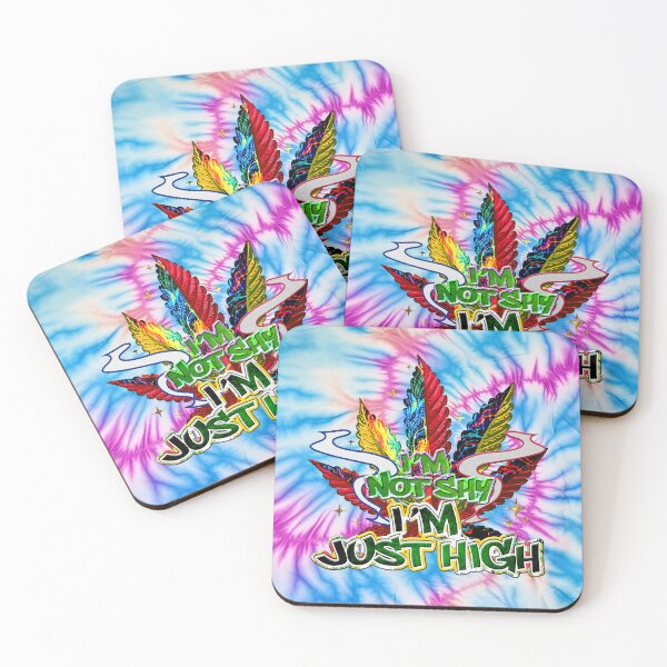 Item preview, I'm Not Shy I'm Just High:420 Hippie Pot: MaryJane designed and sold by MysticOzzy.