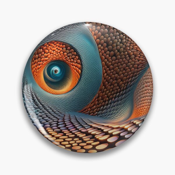 Item preview, Orange and Blue Optical Illusion designed and sold by Bright-Moonrise.