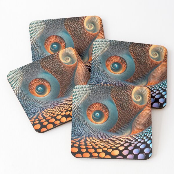 Item preview, Orange and Blue Optical Illusion designed and sold by Bright-Moonrise.
