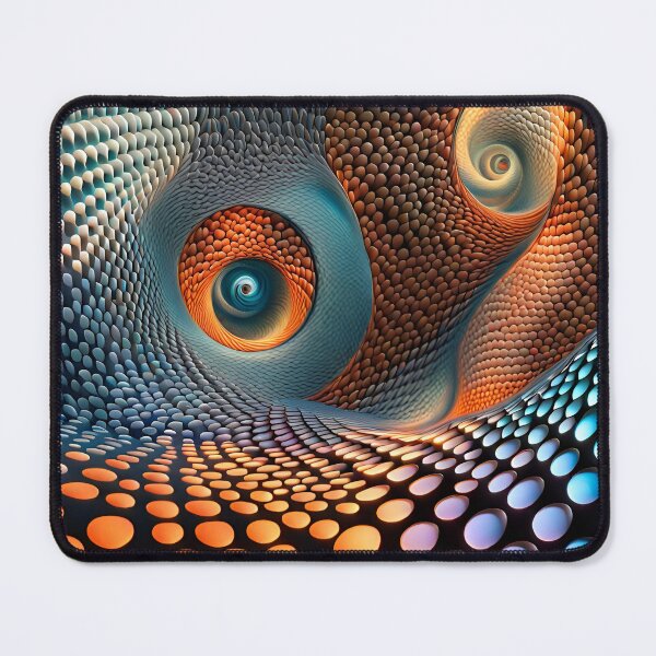 Item preview, Orange and Blue Optical Illusion designed and sold by Bright-Moonrise.