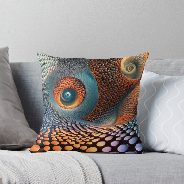 Item preview, Orange and Blue Optical Illusion designed and sold by Bright-Moonrise.