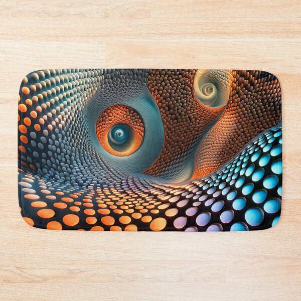 Item preview, Orange and Blue Optical Illusion designed and sold by Bright-Moonrise.