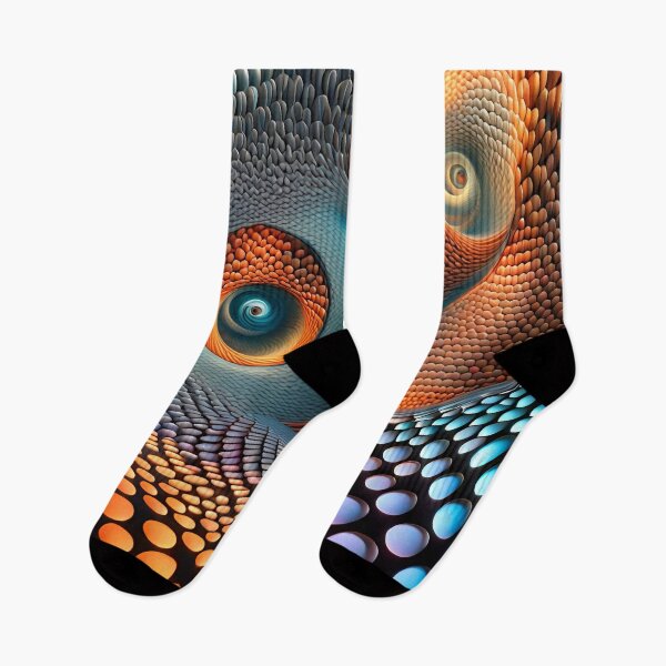 Item preview, Orange and Blue Optical Illusion designed and sold by Bright-Moonrise.