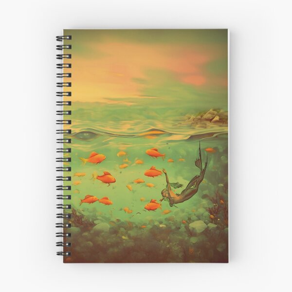 Item preview, Mermaid Under the Sea Print designed and sold by Paula B.