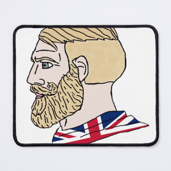 Item preview, Yes Chad - United Kingdom designed and sold by AztecaPixels.