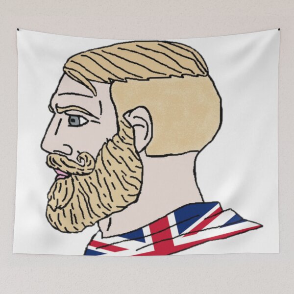 Item preview, Yes Chad - United Kingdom designed and sold by AztecaPixels.