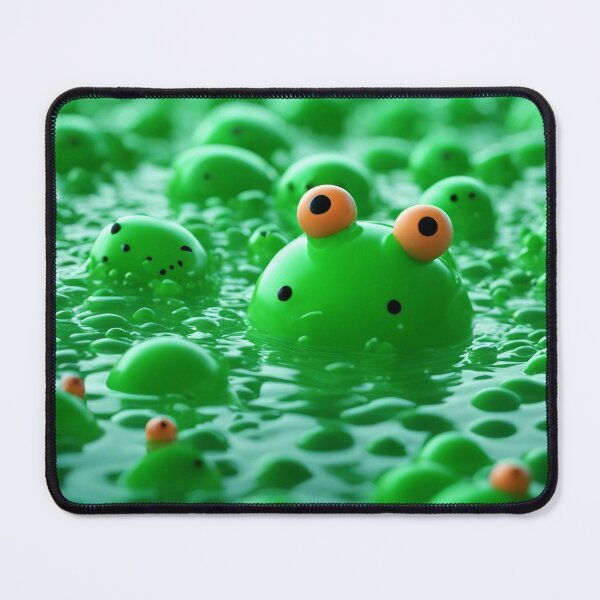 Item preview, Green slime monsters designed and sold by SheepAttack.
