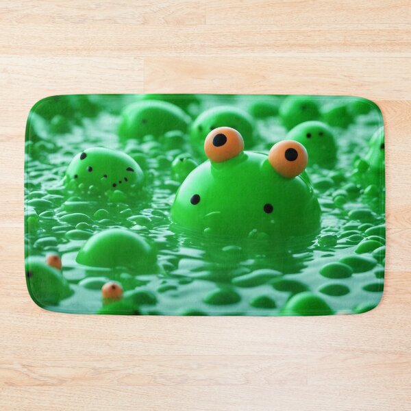 Item preview, Green slime monsters designed and sold by SheepAttack.
