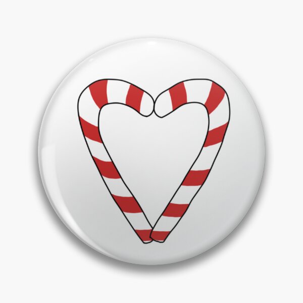 Item preview, Candy Cane Heart designed and sold by Mandy Stokes.