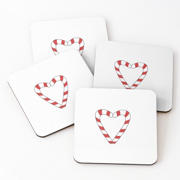 Item preview, Candy Cane Heart designed and sold by Mandy Stokes.