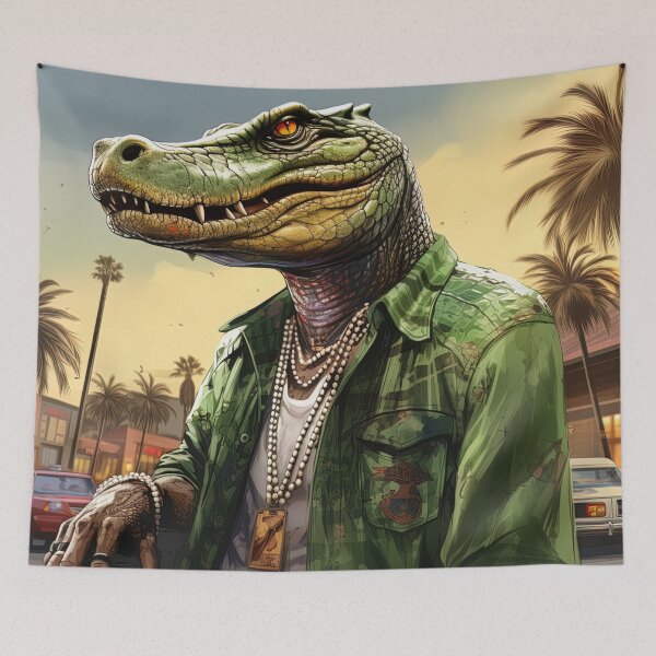 Item preview, Alligator | Hip Hop style designed and sold by ComicsFactory.