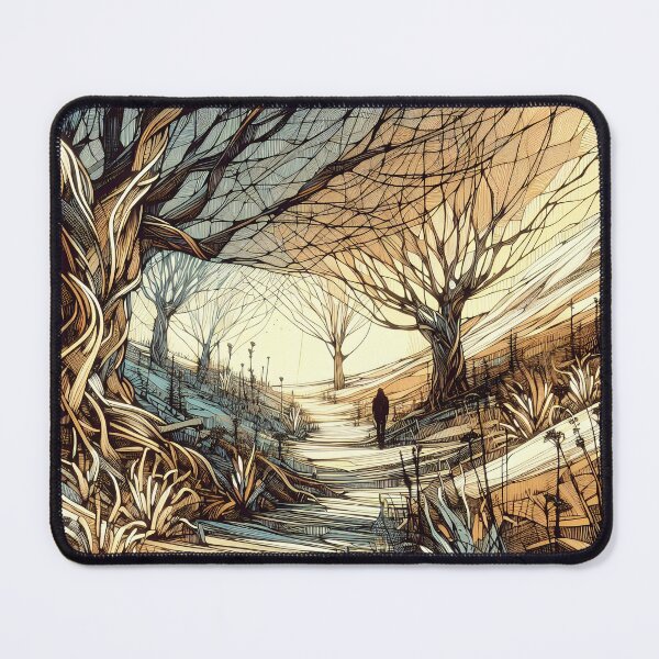 Item preview, Whispering Trees at Dusk Artwork designed and sold by PictorialWhimsy.