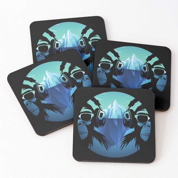 Item preview, Cool Blue Chimp design designed and sold by StoneybrokeM.