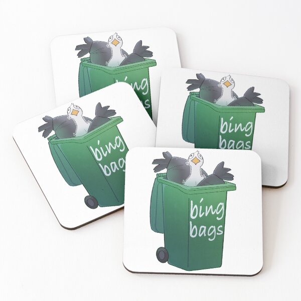 Item preview, wheelie bing bag designed and sold by EmsAnimation.