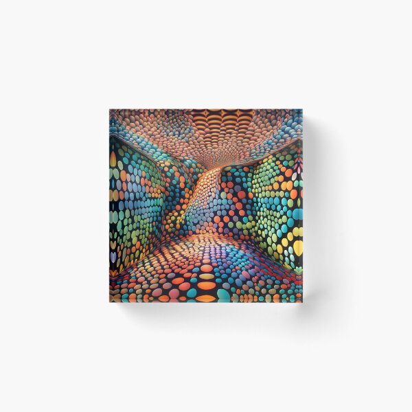 Item preview, Multicolour Optical Illusion designed and sold by Bright-Moonrise.