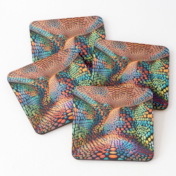 Item preview, Multicolour Optical Illusion designed and sold by Bright-Moonrise.