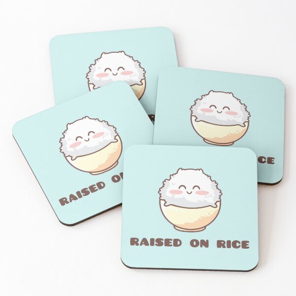 Item preview, Raised on Rice kawaii designed and sold by MoodyLuna.