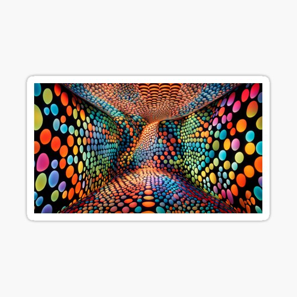 Item preview, Multicolour Optical Illusion designed and sold by Bright-Moonrise.