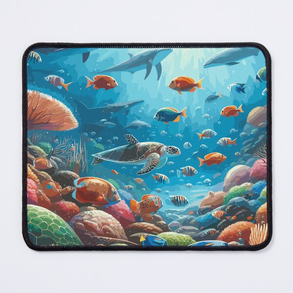 Item preview, Marine Mosaic Puzzle Delight designed and sold by EnigmaGallery.