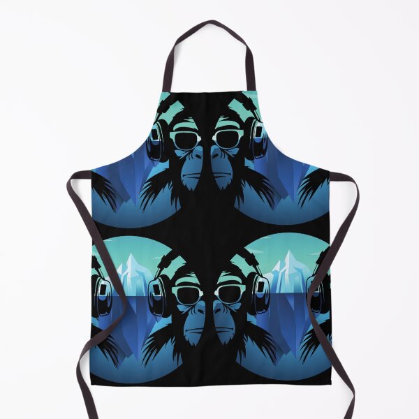 Item preview, Cool Blue Chimp design designed and sold by StoneybrokeM.