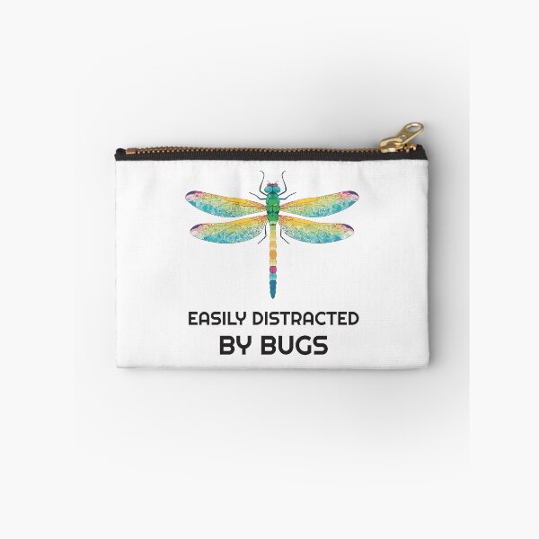 Item preview, Easily distracted by bugs - dragonfly designed and sold by twisted-dot.