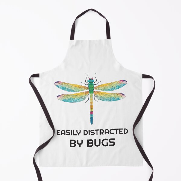 Item preview, Easily distracted by bugs - dragonfly designed and sold by twisted-dot.