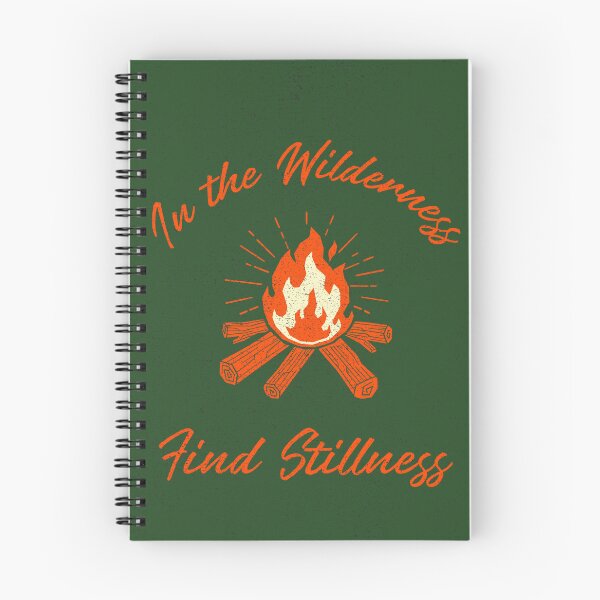 Item preview, In the Wilderness Find Stillness - Nature is My Therapy  designed and sold by WrighTeeHut.