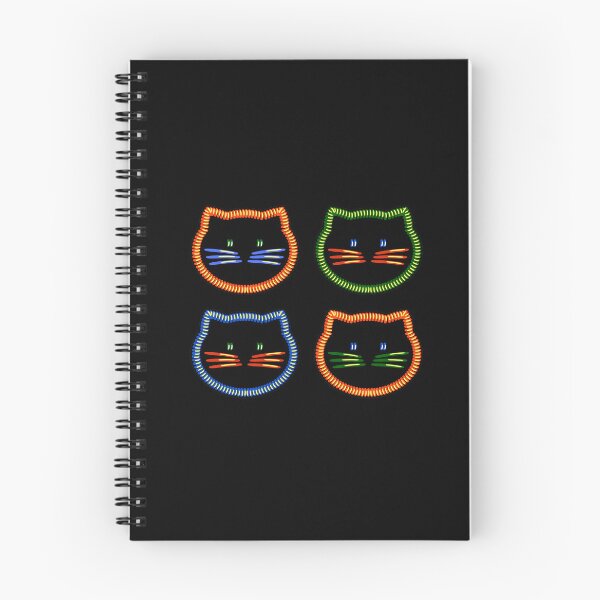 Item preview, Great embroidered geometric kitty designed and sold by kebello-shop.