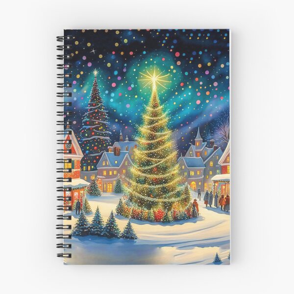Item preview, Magic Of Christmas - Enchanted Beautiful Christmas House in The Winter - Country House - Joyful Christmas - Christmas Village, Christmas Tree, Christmas Decoration designed and sold by MyArt23.
