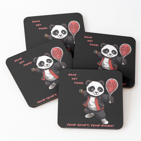 Item preview, Funny Padel Panda, Game, Set, Padel designed and sold by Kacpi-Design.