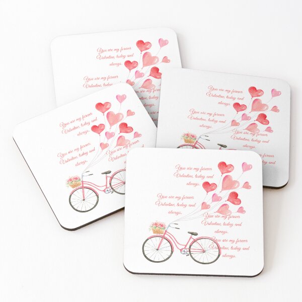 Item preview, Pink Bike And Pink Hearts  designed and sold by vuslatmedia.