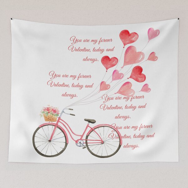 Item preview, Pink Bike And Pink Hearts  designed and sold by vuslatmedia.