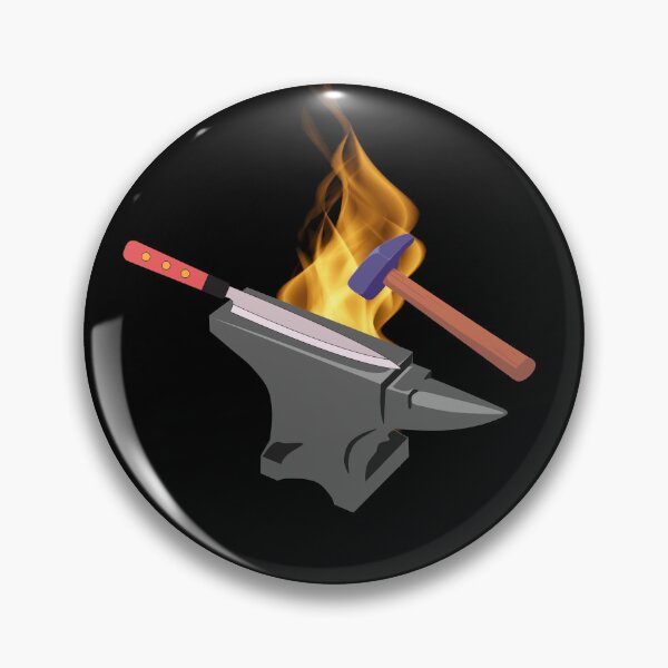 Item preview, Knife Making Blacksmith designed and sold by JuniperusArt.