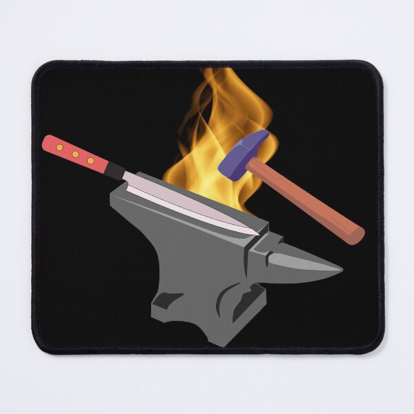 Item preview, Knife Making Blacksmith designed and sold by JuniperusArt.