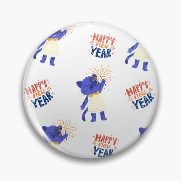 Item preview, Happy 2024 - From Cat Meowster designed and sold by LabZoidd.