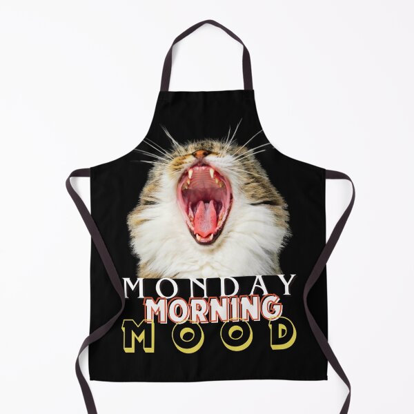 Item preview, Yawning cat | Monday Morning Mood | by Paypdaypilot designed and sold by Paydaypilot.
