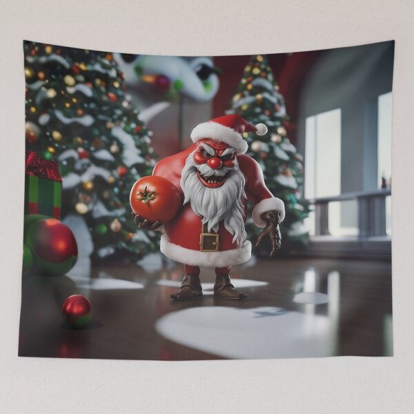 Item preview, Santa tomato - Santa Claus was yesterday - tomatoes are fruit designed and sold by SheepAttack.