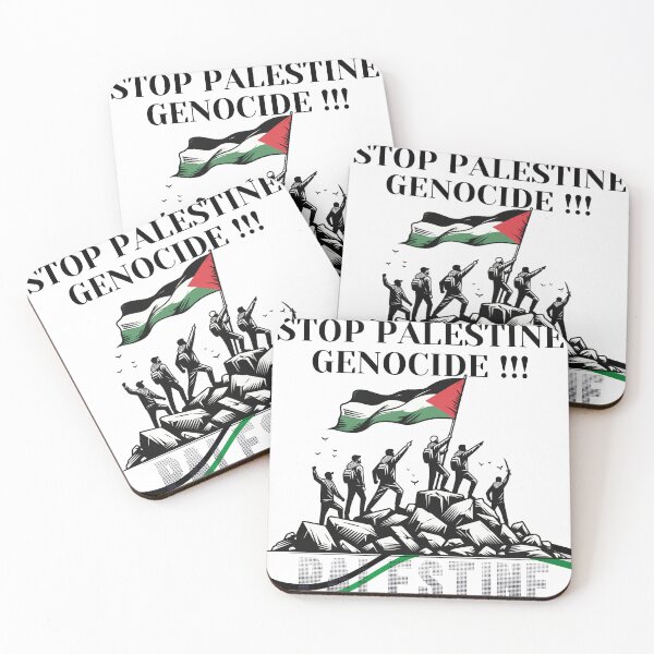 Item preview, FREE PALESTINE FROM GENOCIDE  designed and sold by gilles01.