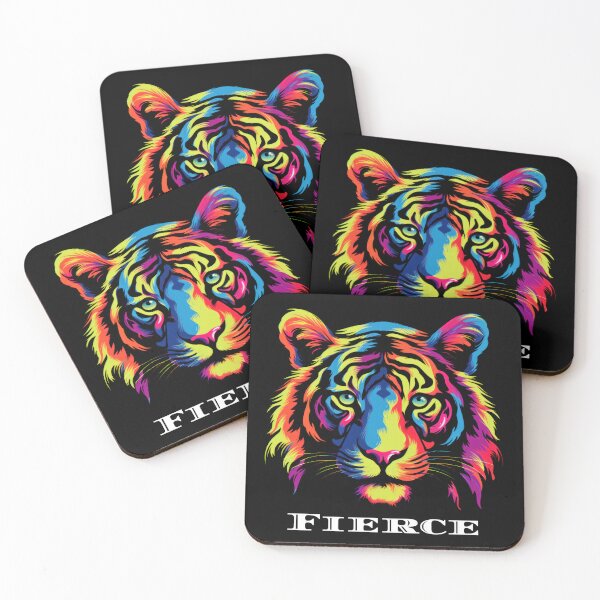 Item preview, Fierce Colorful Tiger designed and sold by deni7033.