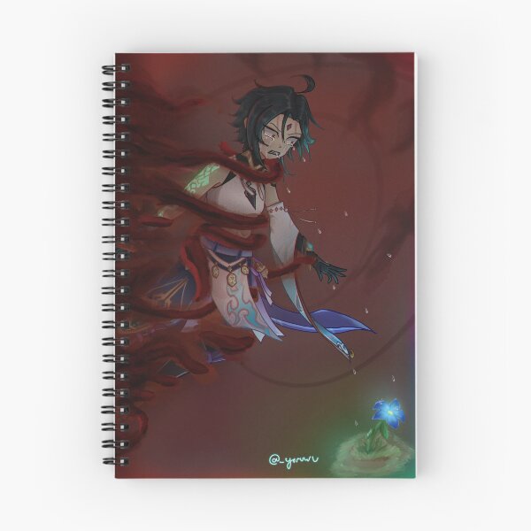 Item preview, Center of Sadness - Xiao Genshin Impact designed and sold by yoruwu-art.