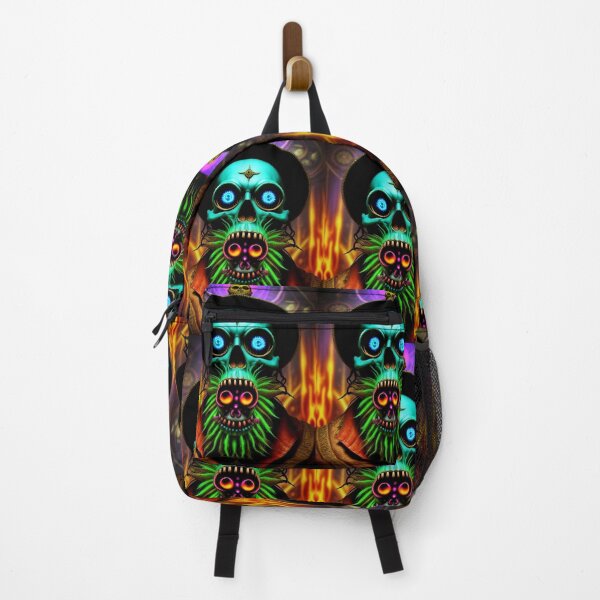 Item preview, Dark Trippy Psychedelic Skull Art designed and sold by TheDarkWardrobe.