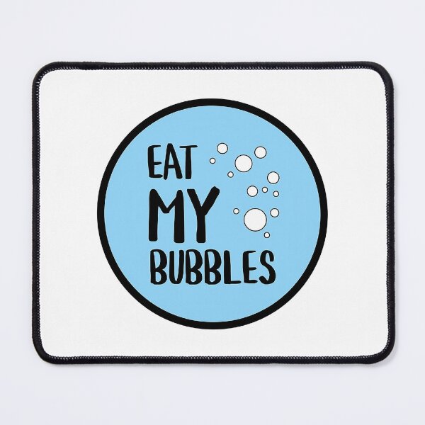 Item preview, Eat My Bubbles Competitive Swimmer designed and sold by carroteraser.