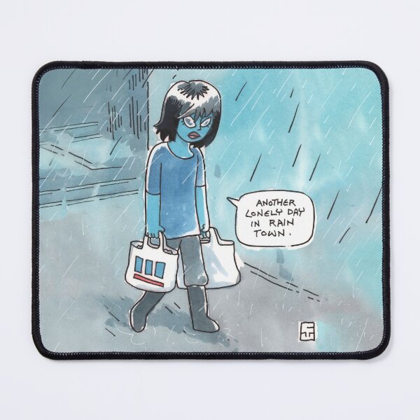 Item preview, Another Lonely Day in Raintown designed and sold by Chuck Whelon.