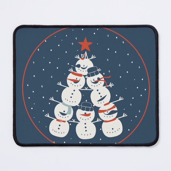 Item preview, snowman Christmas tree designed and sold by scarlov.