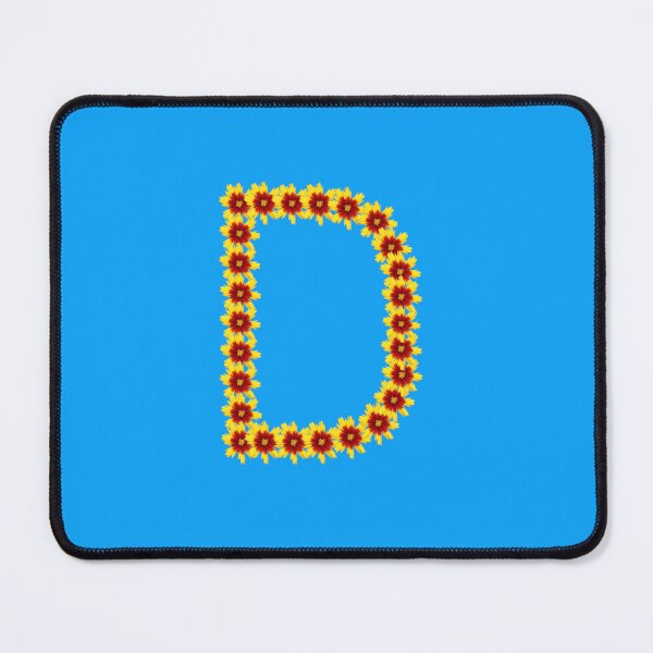 Item preview, Flower Letter D designed and sold by mlogic.