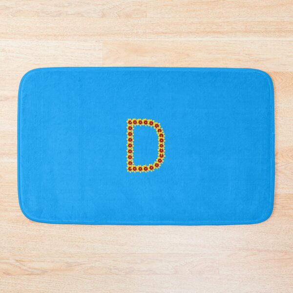 Item preview, Flower Letter D designed and sold by mlogic.